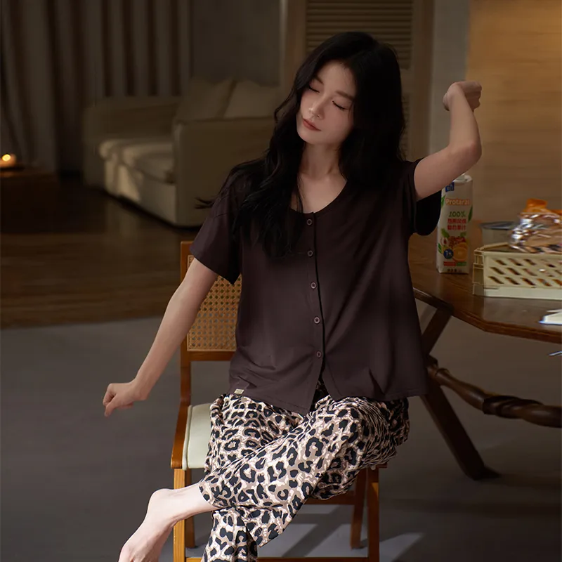 Sha Qian Women's Pajama Sets-3
