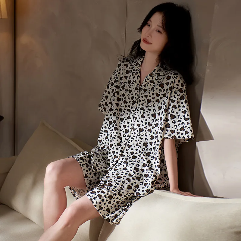 Sha Qian Pajama Set Women's Image Color-2