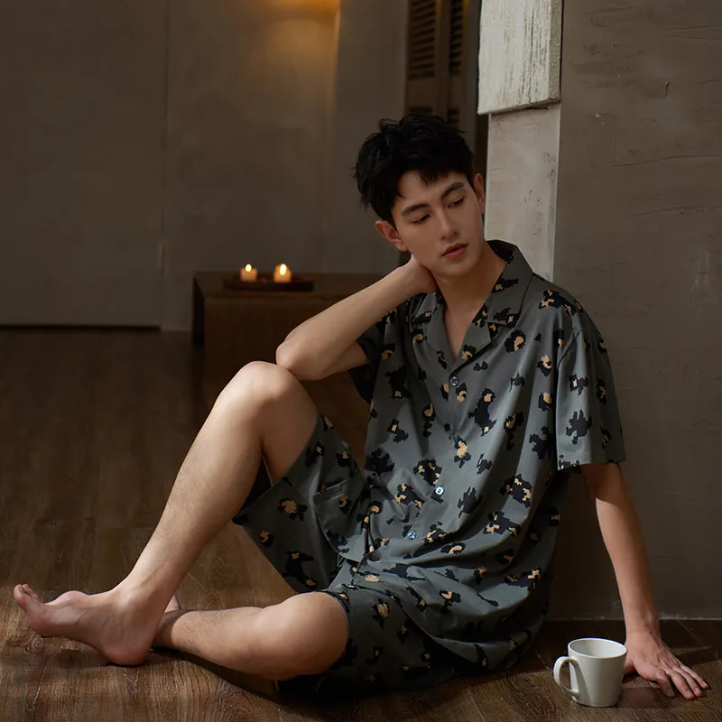 Sha Qian Men Pajama Sets-4