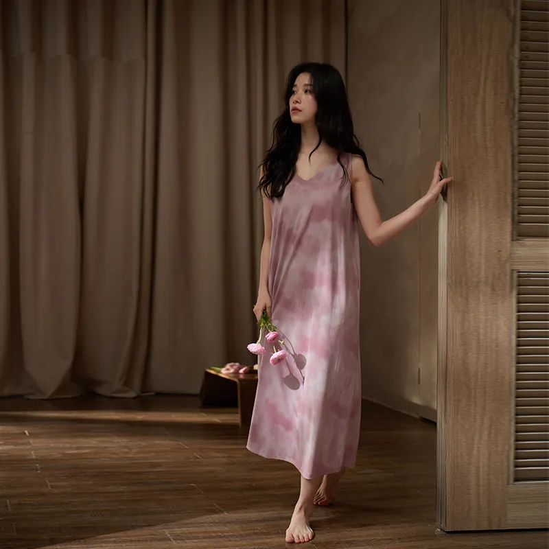 Sha Qian Women's Nightgowns-3