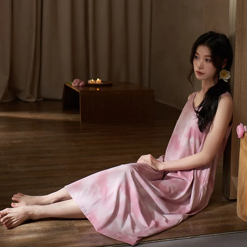 Sha Qian Women's Nightgowns-5