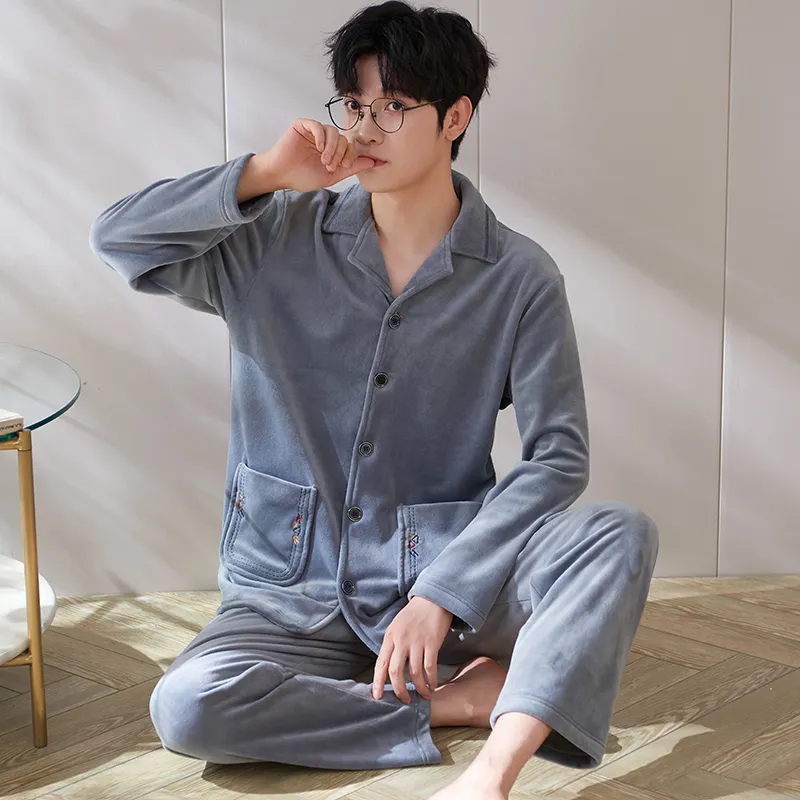 Sha Qian Men Pajama Sets-5