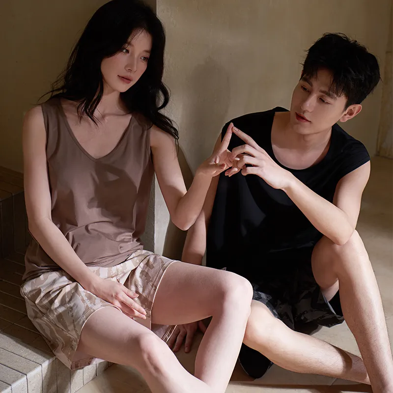 Sha Qian Men Pajama Sets-3
