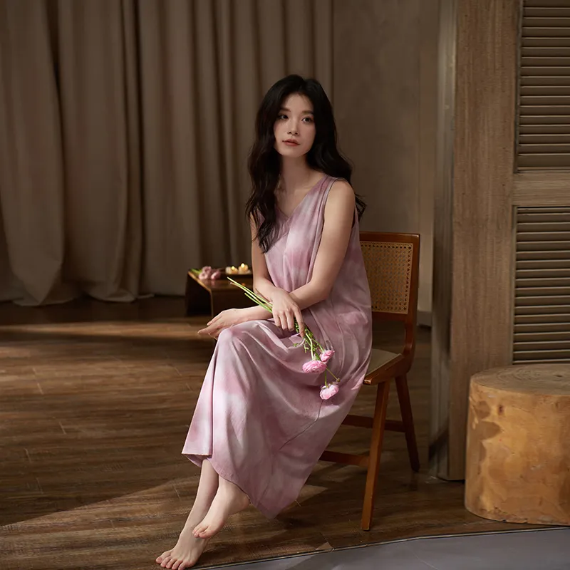 Sha Qian Women's Nightgowns-4