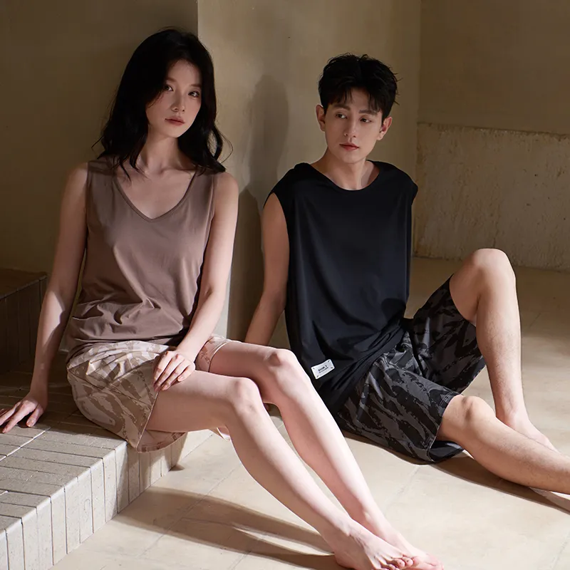 Sha Qian Men Pajama Sets-2