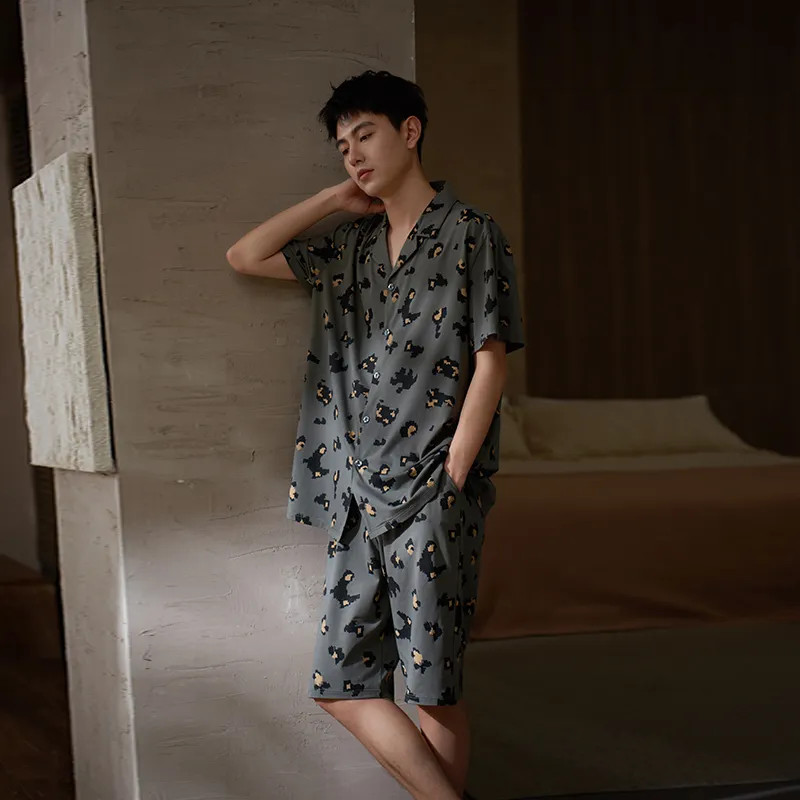 Sha Qian Men Pajama Sets-3