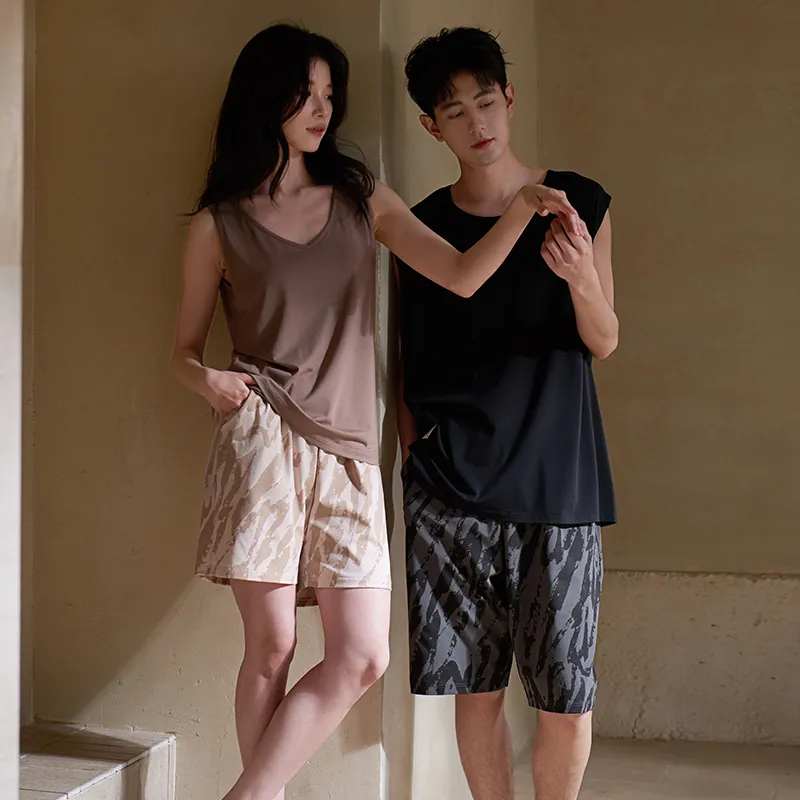 Sha Qian Men Pajama Sets-1