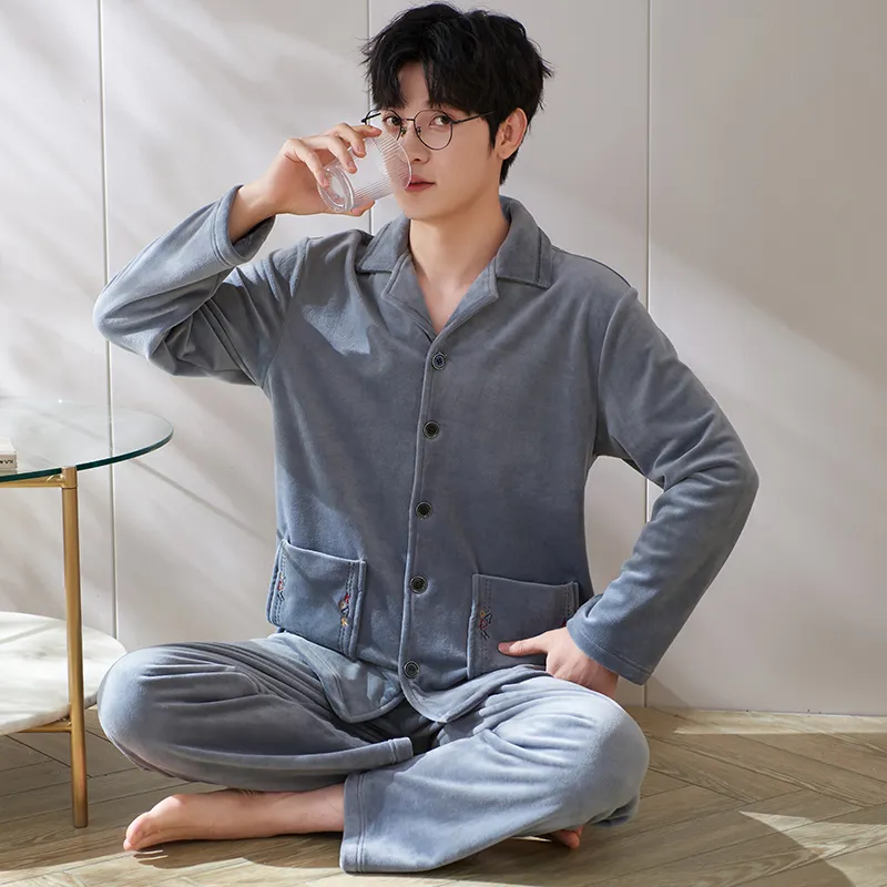 Sha Qian Men Pajama Sets-2