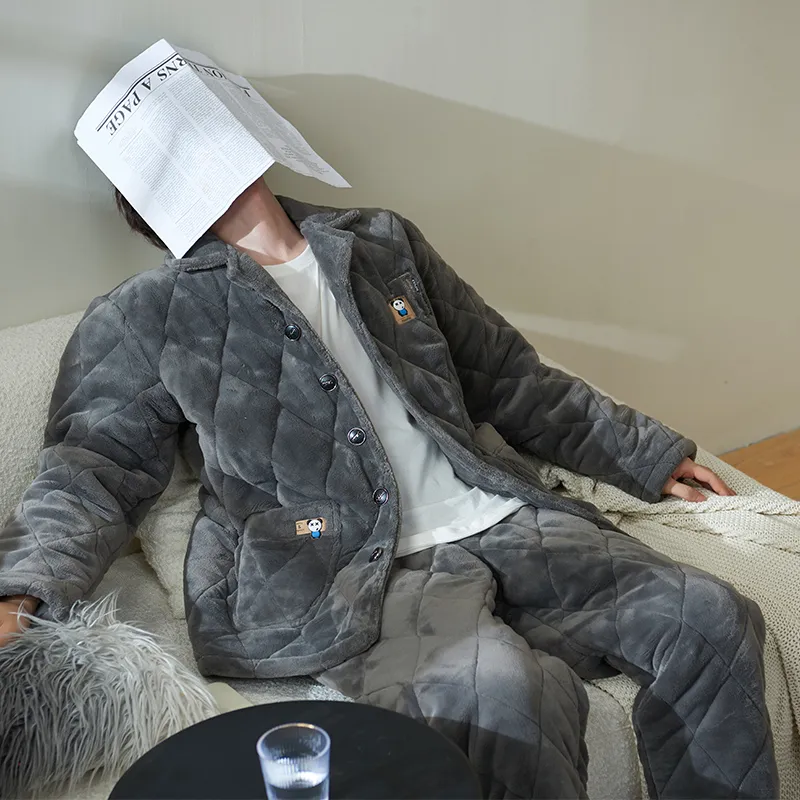 Sha Qian Men Pajama Sets-1