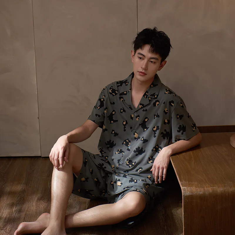 Sha Qian Men Pajama Sets-5