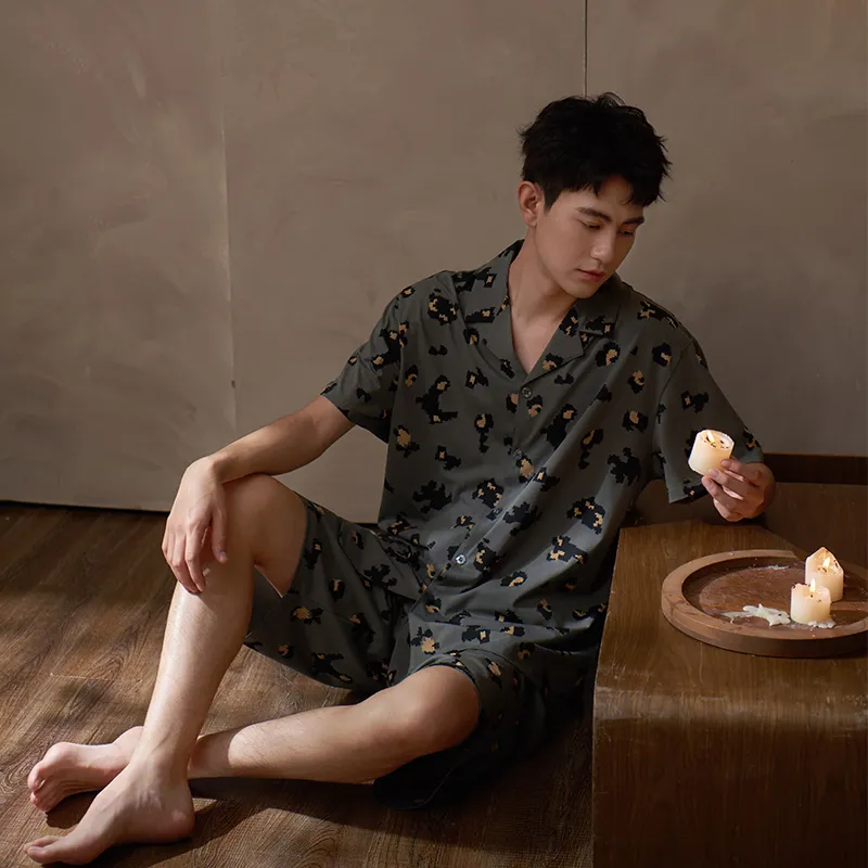Sha Qian Men Pajama Sets-2