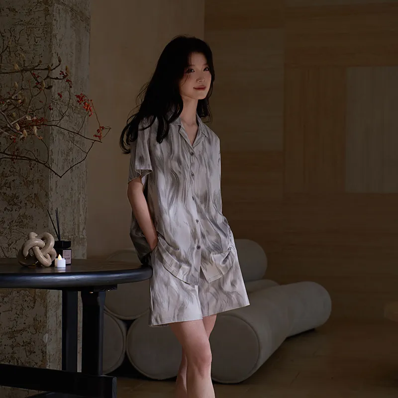 Sha Qian Pajama Set Women's Image Color-7
