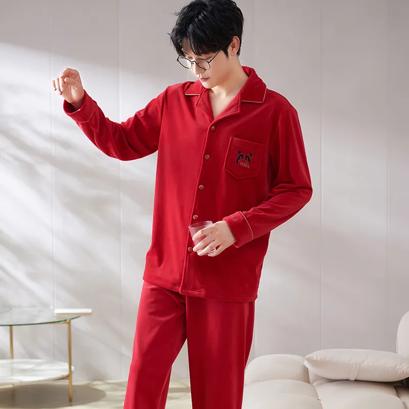 Sha Qian Men Pajama Sets-1