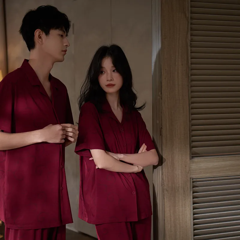 Sha Qian Men Pajama Sets-5