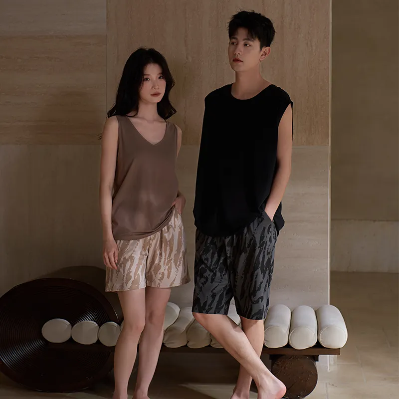 Sha Qian Men Pajama Sets-4