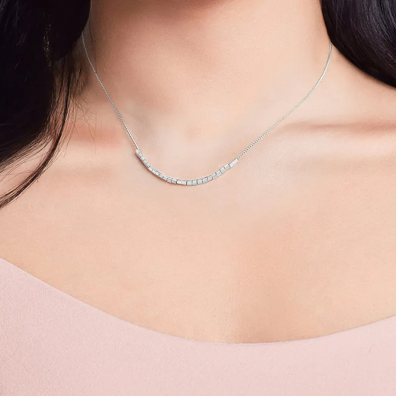 JULIUS JL 925 Sterling Silver Necklaces Women's-4
