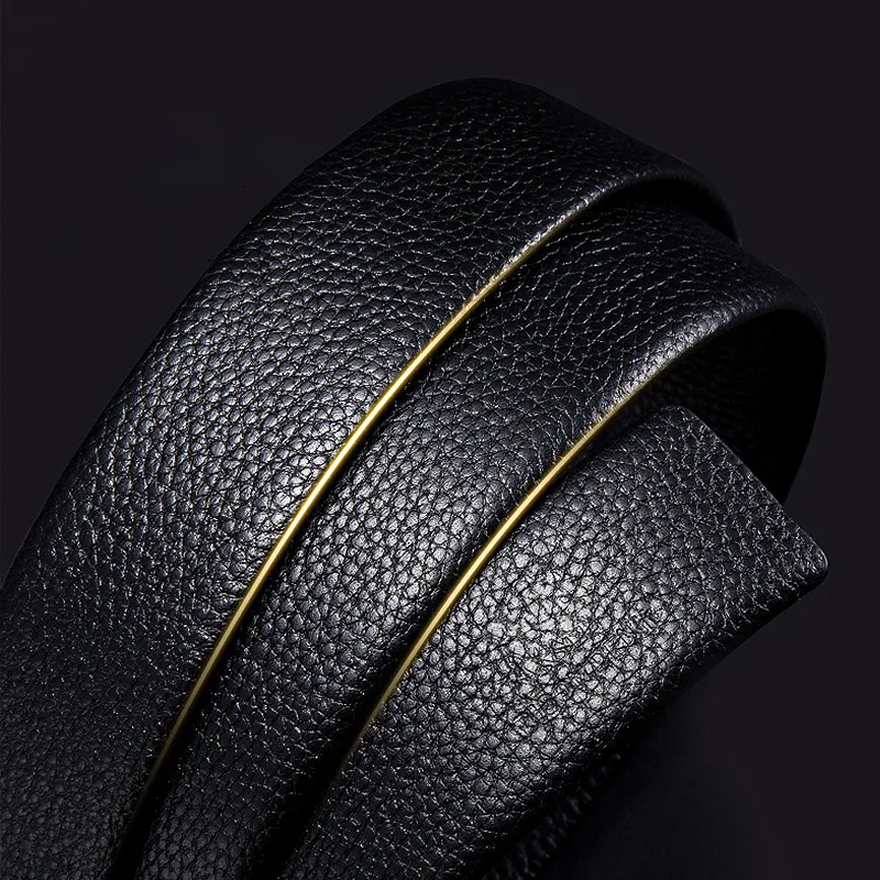 BISON DENIM Leather Belts Men-2