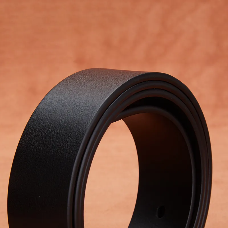 BISON DENIM New Arrival Belt Top Grain Cow Leather Pin Buckle Belt Men's Black/Coffee Width 3.8cm-1