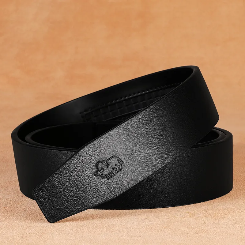 BISON DENIM Leather Belts Men-2