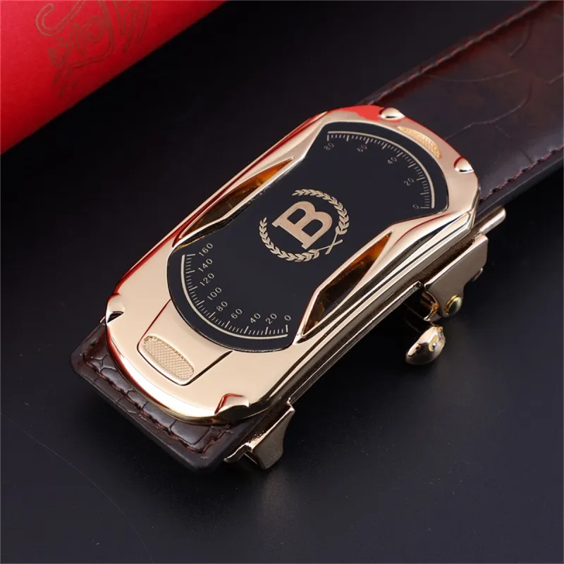 BISON DENIM Leather Belts Men-3