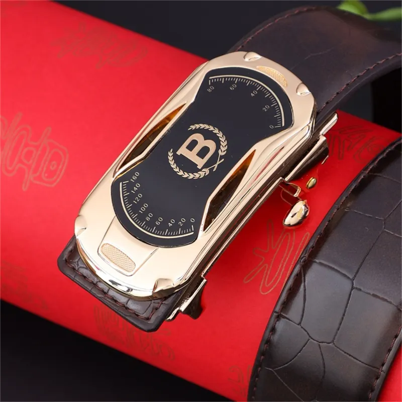 BISON DENIM Leather Belts Men-2