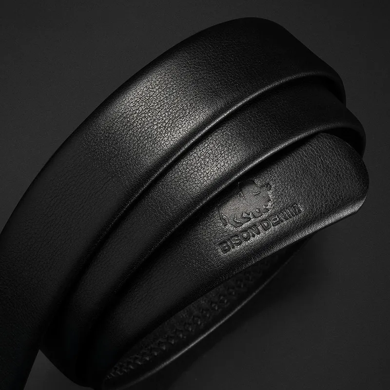BISON DENIM Leather Belts Men-3