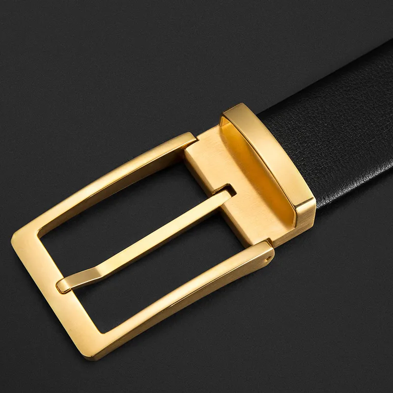 BISON DENIM Leather Belts Men-2