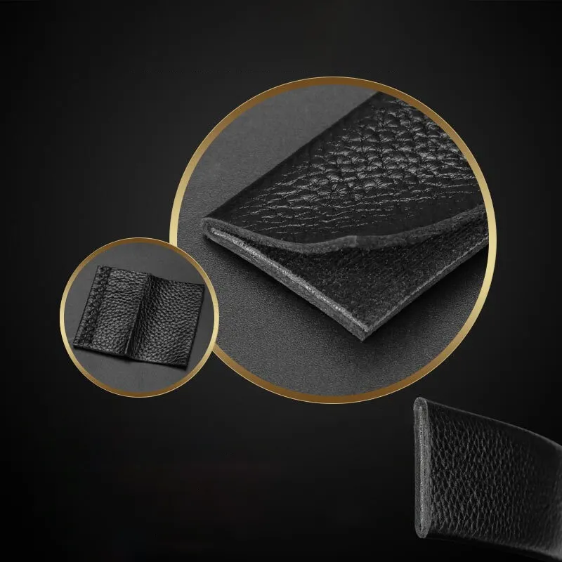 BISON DENIM Leather Belts Men-3