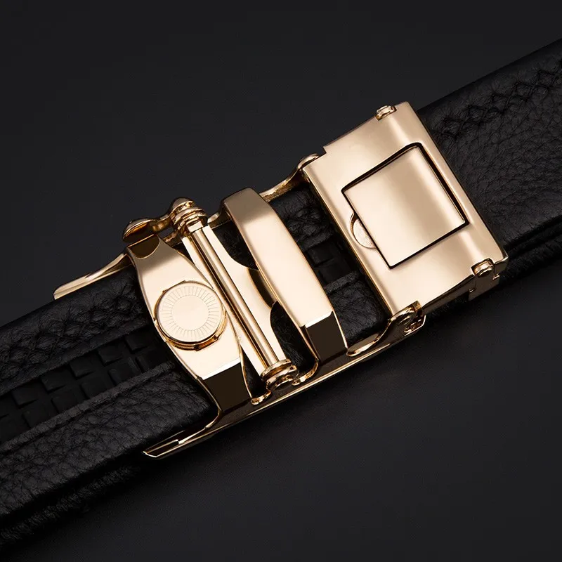 BISON DENIM Leather Belts Men-3