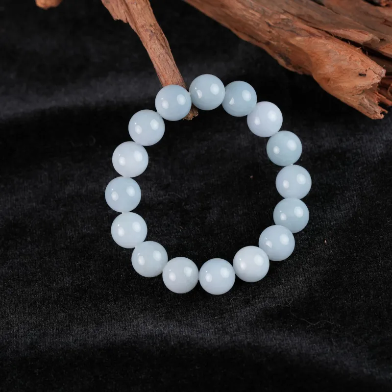 YINIAO Glutinous Jade Jadeite Bracelets Unisex-4