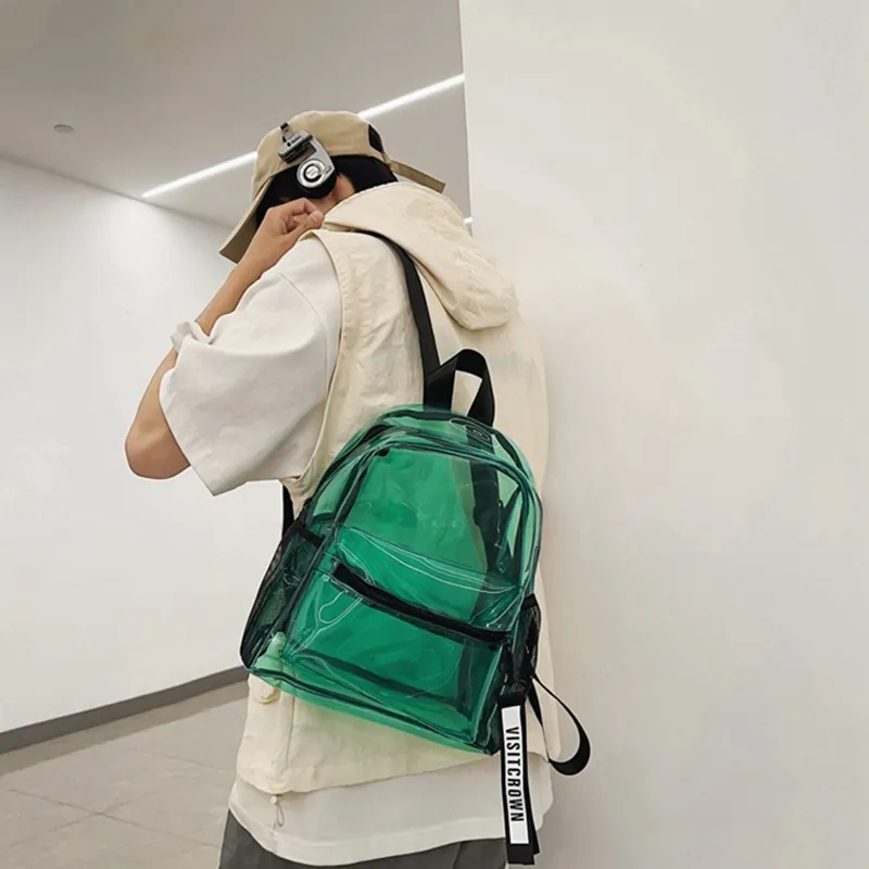 HAWA PVC Backpack Regular Unisex Multicolor-2