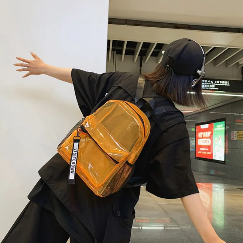 HAWA PVC Backpack Regular Unisex Multicolor-8