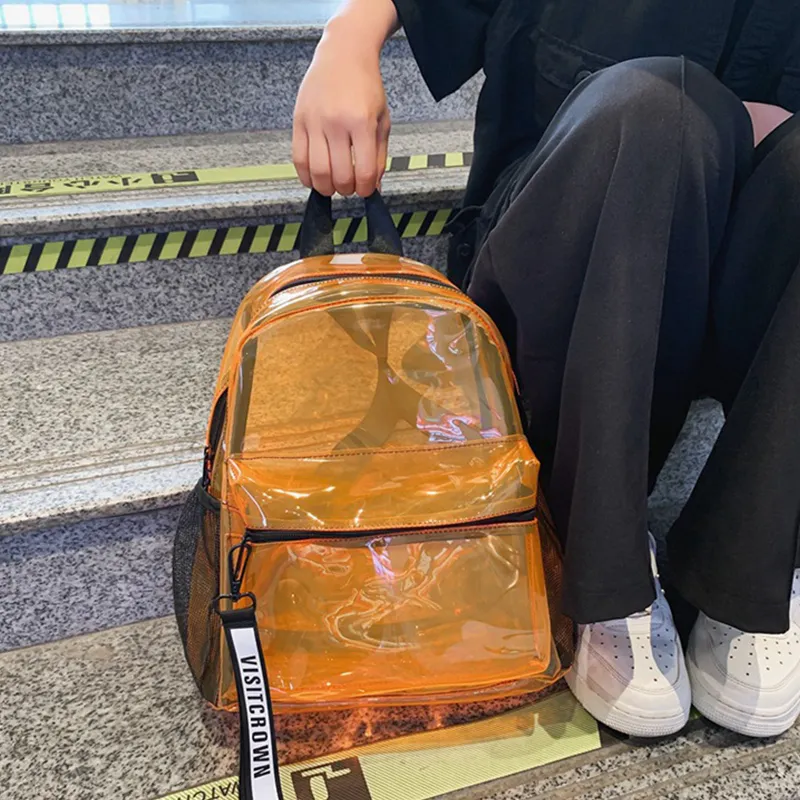 HAWA PVC Backpack Regular Unisex Multicolor-10