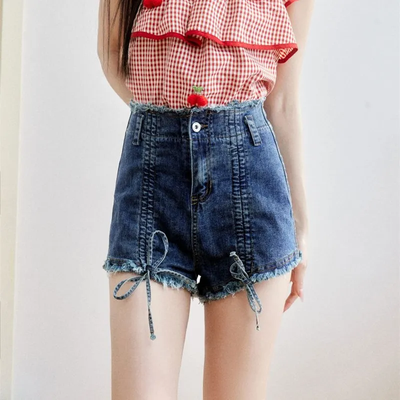 CLOUD SEASON Denim Shorts Women's-2
