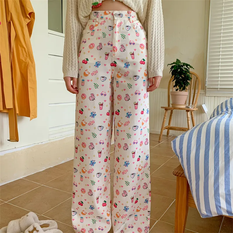 CLOUD SEASON Casual Pants Women's Multicolor-1