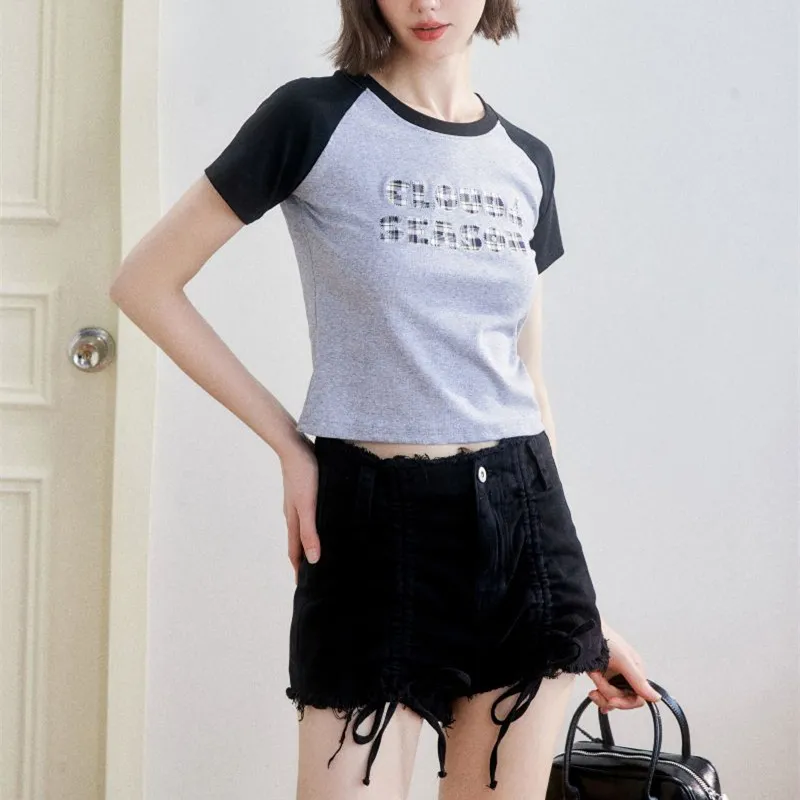 CLOUD SEASON Denim Shorts Women's-7