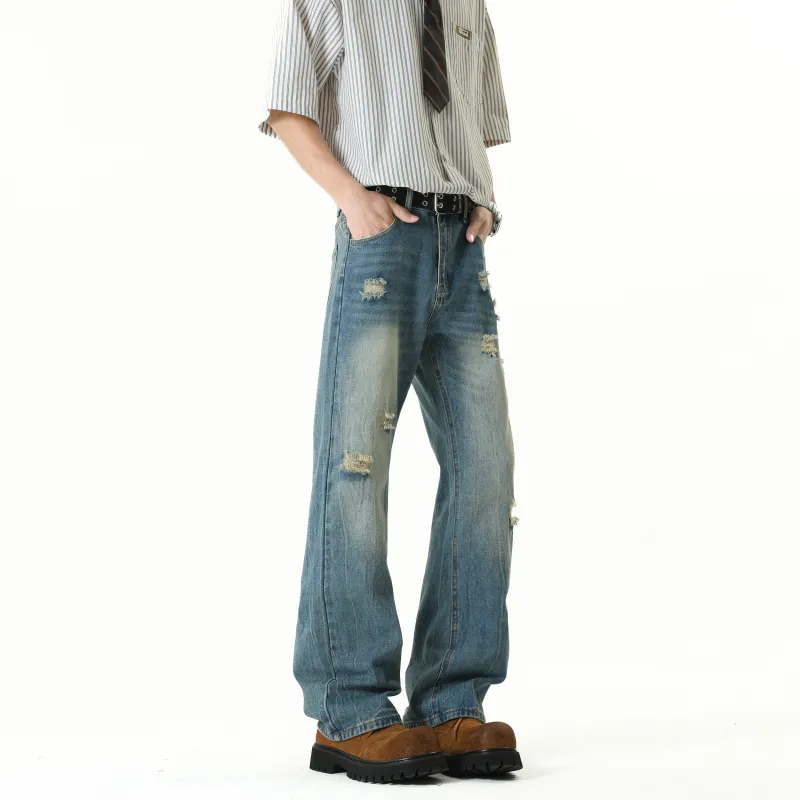 Mackyo Jeans Unisex Blue-3