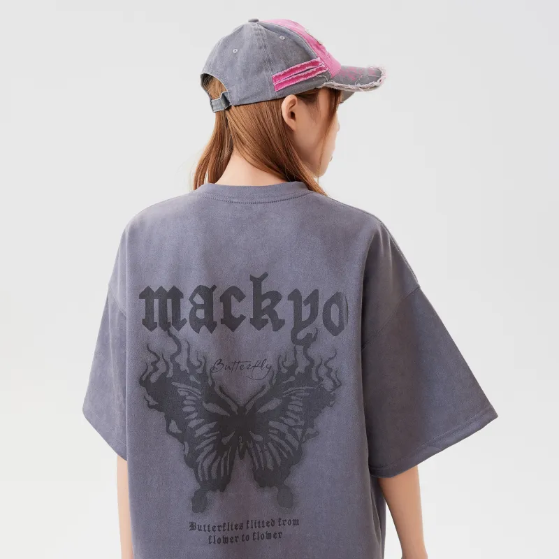 Mackyo Heavyweight T Shirt Unisex-3