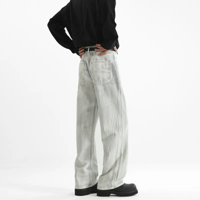 Mackyo Jeans Unisex Dirty White-5