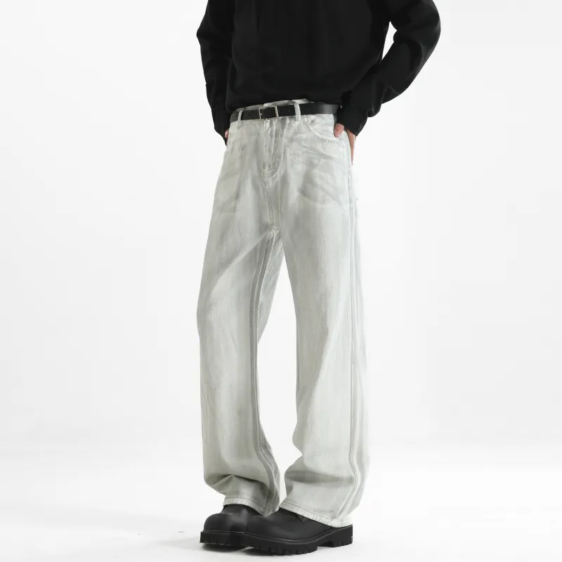 Mackyo Jeans Unisex Dirty White-3