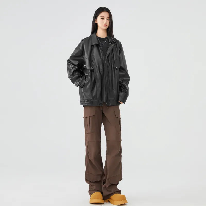 Mackyo Leather Jackets Unisex-2