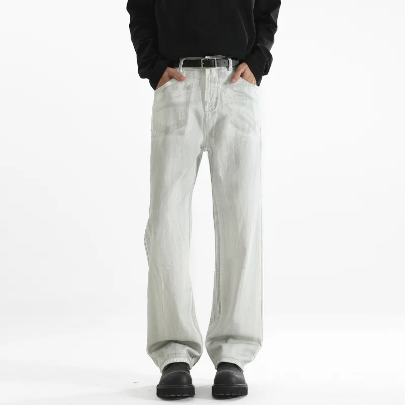 Mackyo Jeans Unisex Dirty White-2
