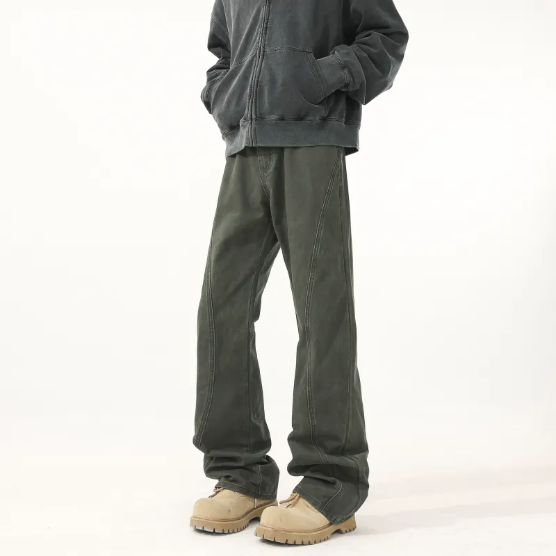 HOKLV Jeans Unisex-15