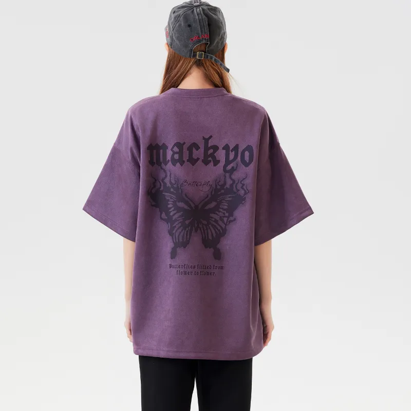 Mackyo Heavyweight T Shirt Unisex-13