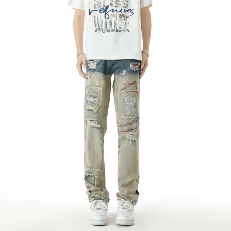 Mackyo Jeans Unisex Blue-4