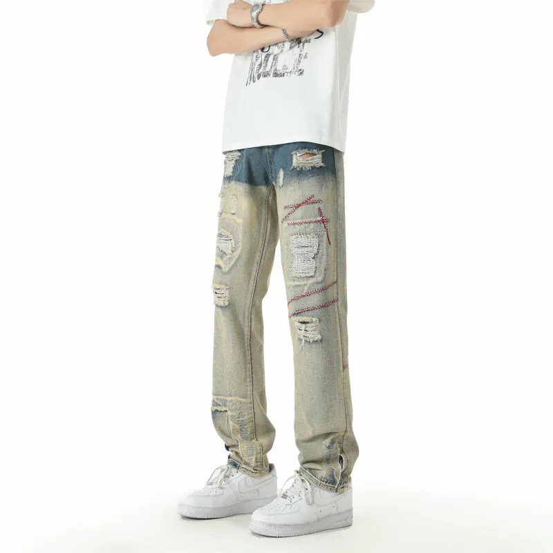 Mackyo Jeans Unisex Blue-2