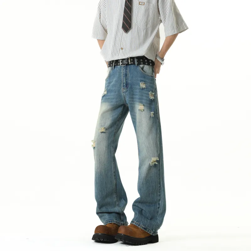 Mackyo Jeans Unisex Blue-2