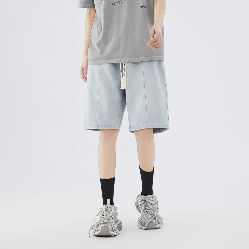 Mackyo Denim Shorts Unisex-7