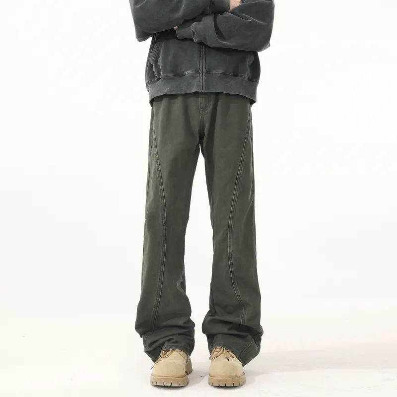 HOKLV Jeans Unisex-16