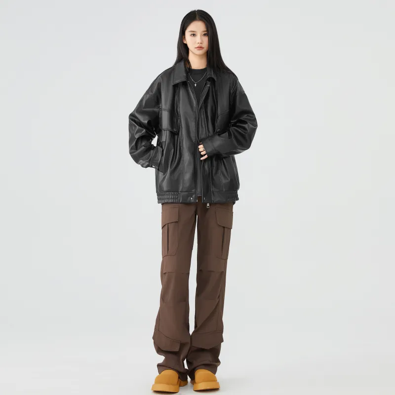 Mackyo Leather Jackets Unisex-3